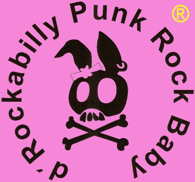 Logo Design Hours on Punk Rock Baby Tiki Skull Emo Gothic Tattoo Studio Tank Top Shirt M L